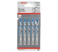 Set 5 lame per seghetto alternativo T 118 A Basic for Metal