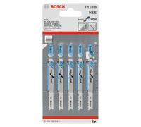 Set 5 lame per seghetto alternativo T 118 B Basic for Metal