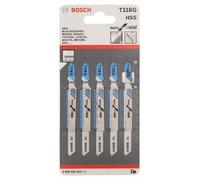 Set 5 lame per seghetto alternativo T 118 G Basic for Metal