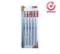 Set 5 lame per seghetto Freud PRO - FT345XF in combinazione bimetallica di HCS e