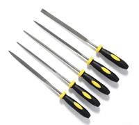 Set 5 Lime Per Chitarra in 145mm Gomma Set 5 Lime Per Chitarra | Rivestimento policristallino, taglio su e metallo, gomma ergonomico, 5 diverse