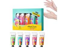 Set 5 Mini Creme Mani 30 ml Riparatrici e Idratanti | Per Uomo e Donna | Mini Profumata Idee Regalo Natale, Compleanno | Texture Leggera e Assorbimento Rapido | Ideale per Cure Quotidiane