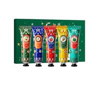 Set 5 Mini Creme Mani 30 ml Riparatrici e Idratanti | Per Uomo e Donna | Mini Profumata Idee Regalo Natale, Compleanno | Texture Leggera e Assorbimento Rapido | Ideale per Cure Quotidiane