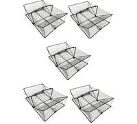 Set 5 Nasse Professionali Pesca Trappola Granchio Blu Pesci Granchi Mare TP