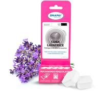 Set 5 Pastiglie Cura Lavatrice per Calcare, Grasso, Odori e Residui Detersivo