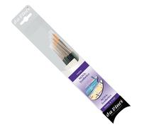 Da Vinci Set di pennelli Series 5230 - Acqua, fibre sintetiche, viola, nero/bianco, 000,0,2,4,6