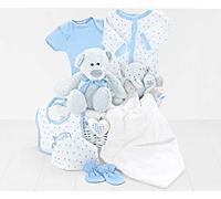 Set 5 Pezzi Bambino Neonato Unisex Outfit Tutina Pigiama Body Cappello Guanti Bavaglino Leone Zoo Animali da Aardvark bianco White/Multi 0-3 mesi
