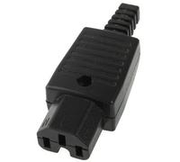 Set 5 pezzi - Presa femmina IEC C13 da cablare 10A 250V nera - Connettore alimentazione standard IEC 320 per PC, monitor e apparecchi elettronici