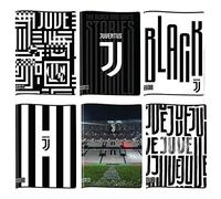 Set 5 Quadernoni Compatibili con Juve a Righe 1R Carta 100gr con +30% Fogli Scuole Medie e Superiori