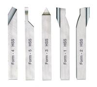Proxxon Set di utensili monotaglienti, 5pz. HSS (8x8x80mm) Quantità:1