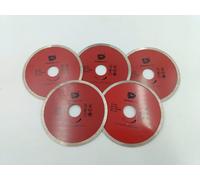 SET 50 DISCHI DIAMANTATI A CORONA LISCIA E SEGMENTATA DOMINO 115X22.23 2.0X5mm