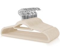 SET 50 GRUCCE APPENDIABITI VELLUTO NERE GRIGIE BEIGE ANTISCIVOLO SALVASPAZIO