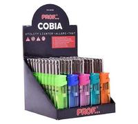 SET 50 PEZZI ACCENDIGAS ACCENDI GAS A FIAMMA CANNA CORTA TRASPARENTE 40411555