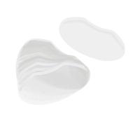 Set 50 Pezzi Baffle per Frangia in Plastica, Bianco | Uso Casa e Salone, No Odore, Facile da Usare, Aiuta a Evitare che Chioma Finiscano negli Occhi