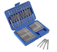 Set 50 punte extra lunghe torx stella esagonale e forma U per trapano avvitatore