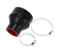 Set 51-89mm/2.01"-3.5" ID 102mm tubo flessibile in silicone per auto nero rosso