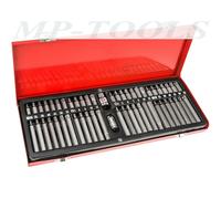 SET 54pz INSERTI PORTAINSERTI TORX-EXA-XZN LUNGHI CORTI IMPRONTA