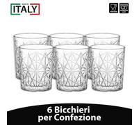 Set 6 Bicchieri Cocktail Lounge Dof 40 cl Bormioli Rocco Vetro | Acqua Bar Drink