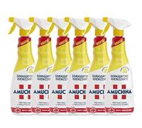 Set 6 Amuchina Sgrassatore Igienizzante Spry 1 x 750 ml Profumo di Limone