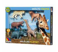 Set 6 Animali Selvaggi Moltó Plastica