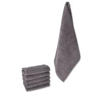 Set 6 asciugamani bagno spugna viso o ospite SOFIA