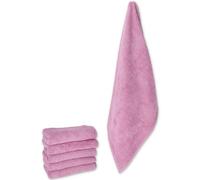 Set 6 asciugamani bagno spugna viso o ospite SOFIA