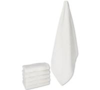 Set 6 asciugamani bagno spugna viso o ospite SOFIA