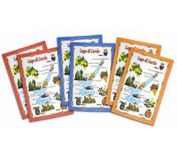 set 6 asciugamani da cucina assortiti lago di garda souvenir limoni olive