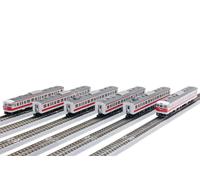 Set 6 auto Rokuhan Z Gauge T001-4 JNR 113 Series 2000s Kansai Line Rapid Color