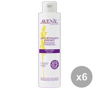 Set 6 AVENIL Viso Latte Detergente Latte alla avena 250 ml Cura del viso