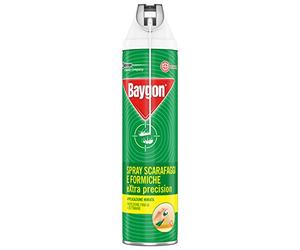 Set 6 BAYGON Scarafaggi/formiche spray extra precision con cannuccia 400 ml
