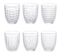 Set 6 bicchieri acqua 320 ml, Geometrie Light
