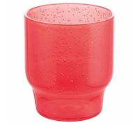 Set 6 Bicchieri acqua 325 ml bolle rosso Love Affair