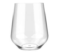 Set 6 Bicchieri Acqua Elegance Tritan Trasparente 390cc Goldplast Piscina e Lidi