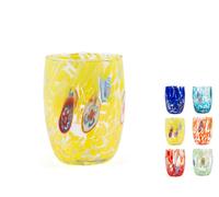 Set 6 bicchieri assortiti Veneziano H&H (fatti a mano in Italia)