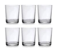 Set 6 Bicchieri Bor-mioli Rocco Caravelle Vetro Trasparente Fondo Spesso 25 iametro 75mm Altezza 91.5mm Uso Casa Resistenti Lavabili in LavastoviglieBar Ristorante per Acqua e Bevande