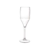 Set 6 Bicchieri calici flute infrangibili riutilizzabili 150cc