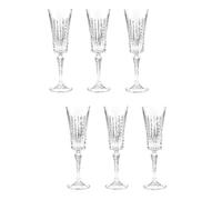 Set 6 Bicchieri Calici Flute Spumante Timeless 21 cl RCR