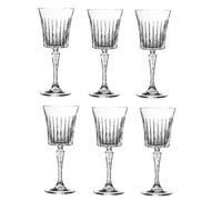 Set 6 Bicchieri Calici in Vetro Vino Timeless 23 cl RCR Cristalleria