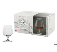 Set 6 Bicchieri Calici Riserva Cognac Liquore in Vetro 53 cl Bormioli Rocco