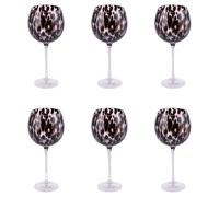 Set 6 bicchieri da cocktail 515 ml, Jamila Black