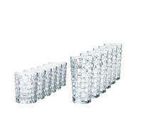 Set 6 bicchieri da long drink e 6 tumbler da whisky - BOSSA NOVA