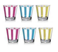 Set 6 Bicchieri da Tavola Acqua Vino Nadia Parasol 250 cc