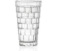 RCR Set di 6 bicchieri Bibita Stack in Luxion, Servizio da Tavola Elegante, 100% Made in Italy, Capacità 38,8 cl