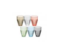 Set 6 bicchieri guzzini collezione tiffany multicolor 22570352