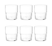 Set 6 bicchieri impilabili 300 ml Hill