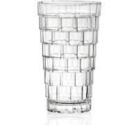 RCR Set di 6 bicchieri Bibita Stack in Luxion, Servizio da Tavola Elegante, 100% Made in Italy, Capacità 38,8 cl
