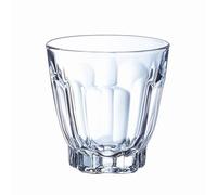 Set 6 bicchieri in vetro resistente forma bassa 16 rcade Arc