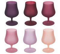 Set 6 bicchieri liquore 260 ml frosted in vetro, Provence