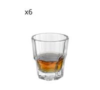 Set 6 bicchieri per liquore 40 cl Serenity Shot Pasabache